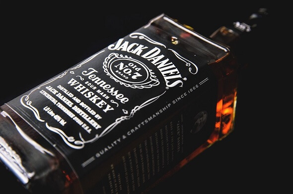 Americká Tennessee whiskey Jack Daniels