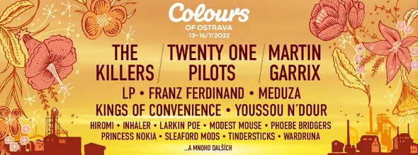 Festival Colours of Ostrava - kapely a program