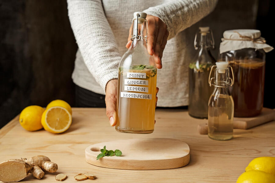 Kombucha recepty: Příprava kombuchy, účinky, Magu, kombucha houba